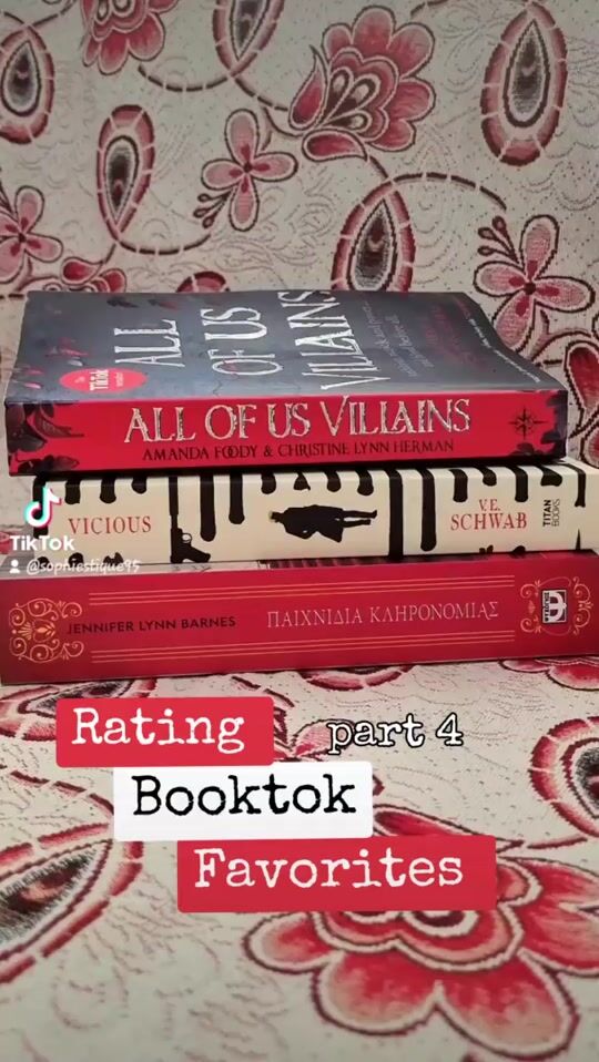 Rating booktok favorites!