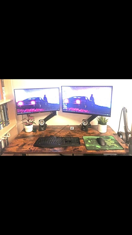 Beautiful and functional PC setup!