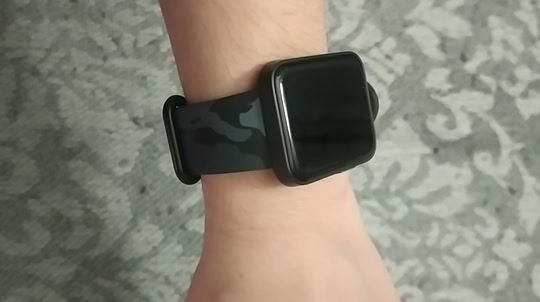 Bewertung für Armband Silikon Tarnmuster Grau (Mi Watch Lite)