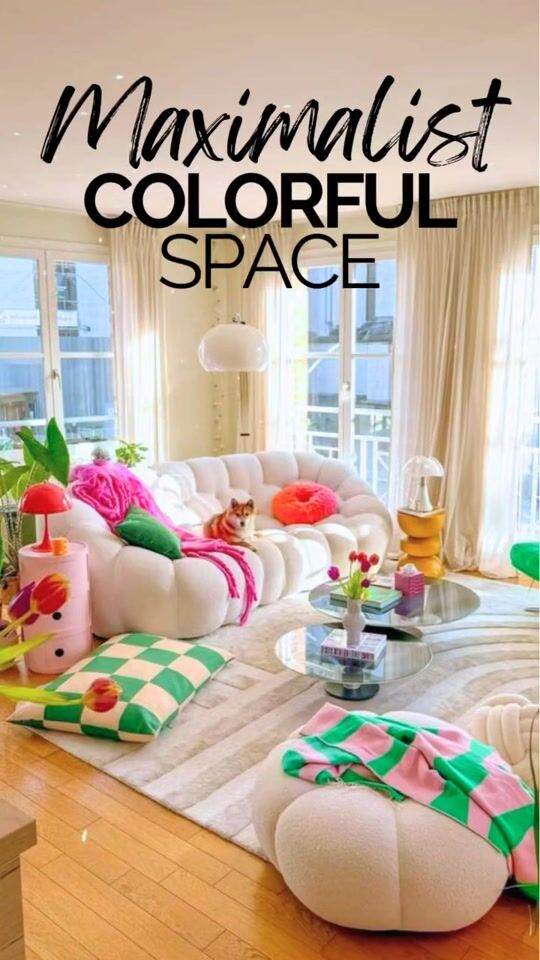 Get the Look Guide: Maximalist Colorful Space