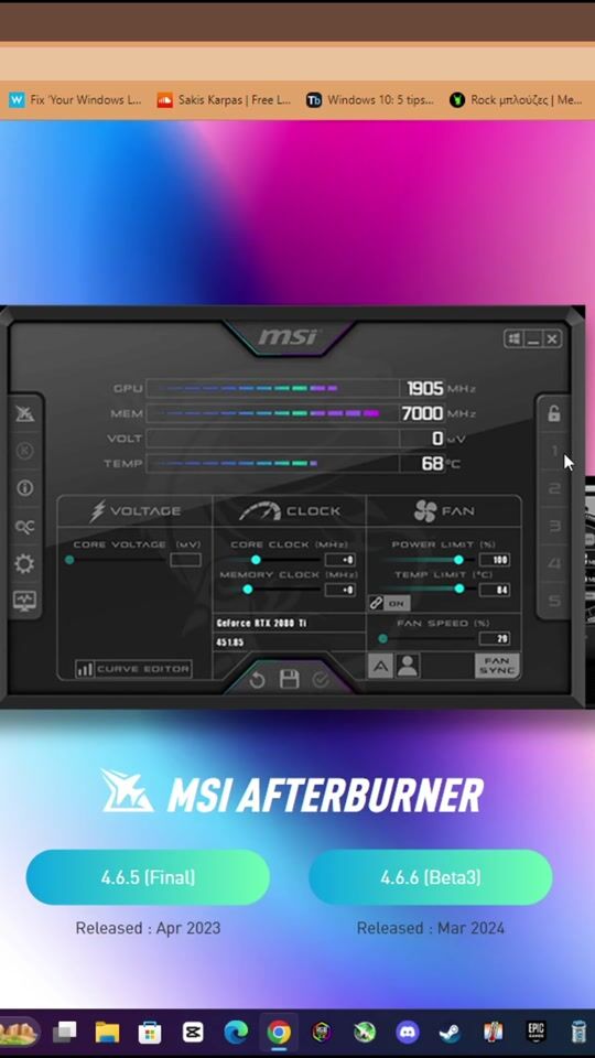 Msi Afterburner Teil 1