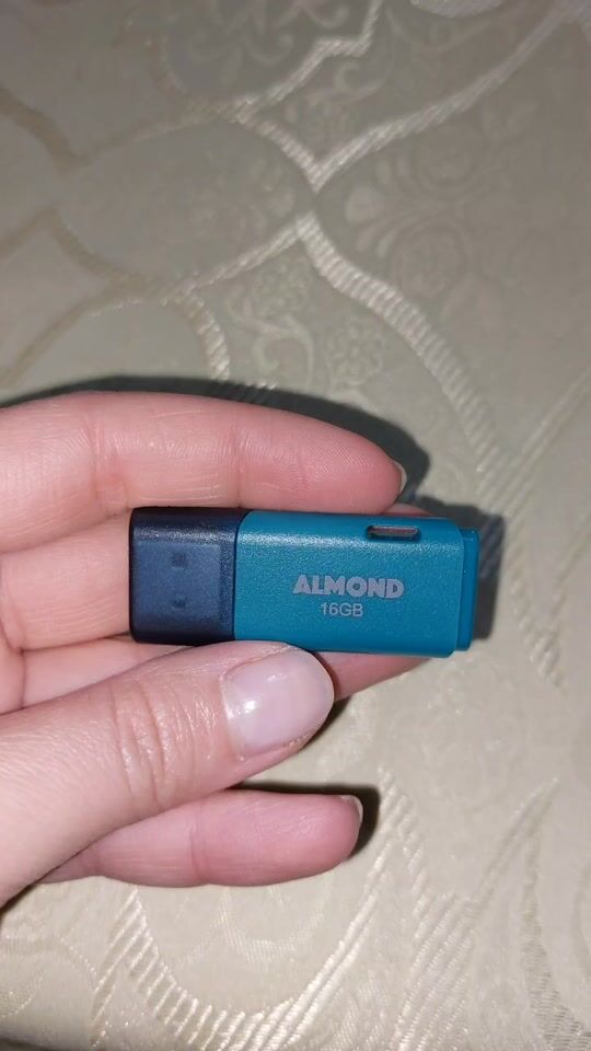 Στικάκι USB almond 16gb σε χρώμα Μπλε