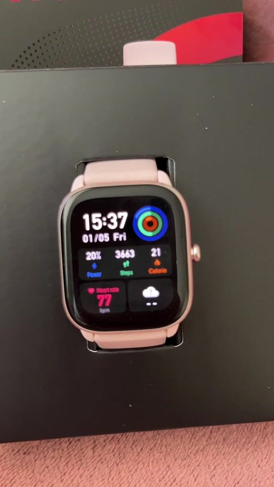 Amazfit-GTS-4 Mini and of course in my favorite pink color ?Fantastic