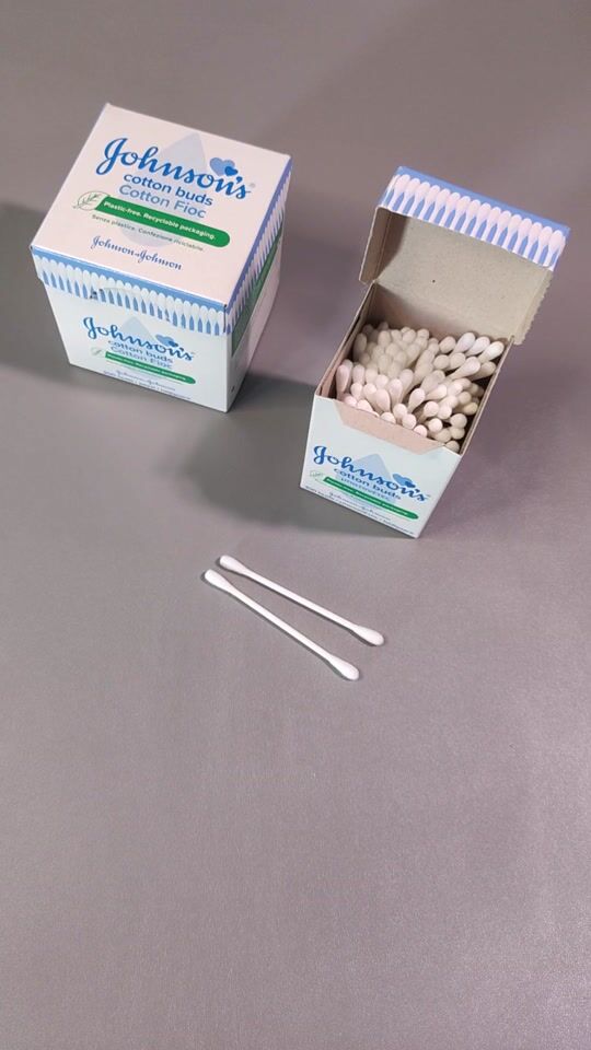 Johnson & Johnson Cotton Swabs made from Pure Cotton