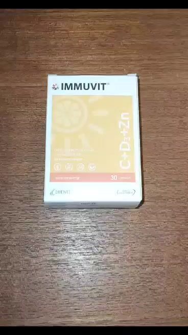Leriva-Immuvit-C-D3-Zn, Vitamine für das Immunsystem