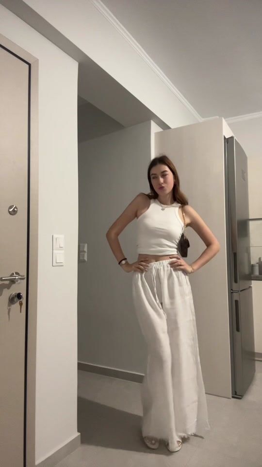 White summer outfit 