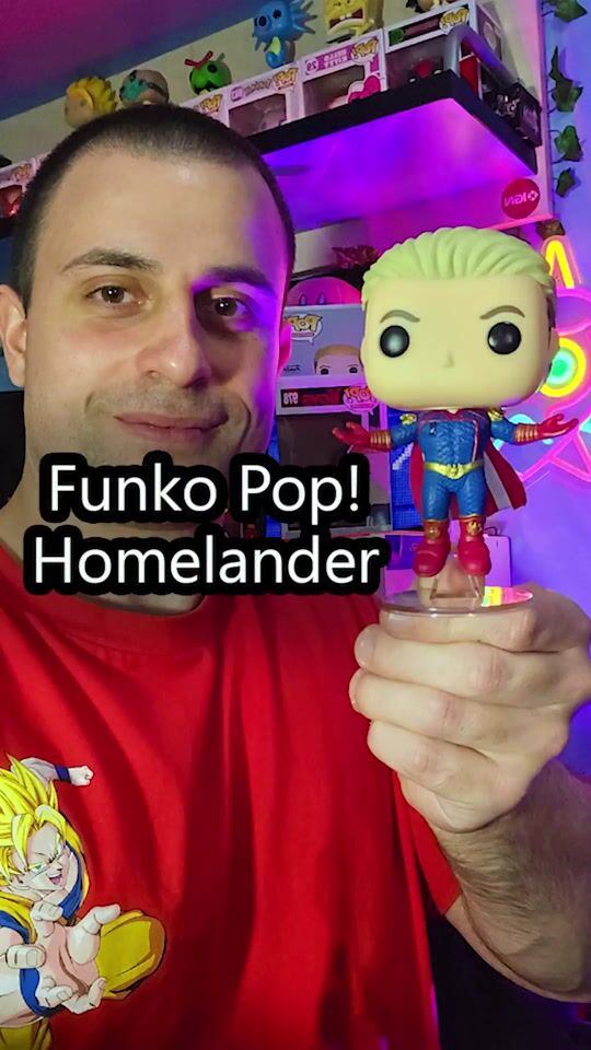 I found Homelander from The Boys in Funko Pop!