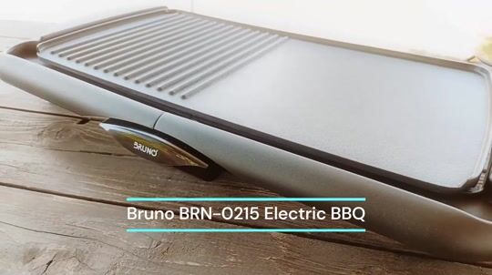 BBQ time with the perfect electric grill BRUNO BRN-0215