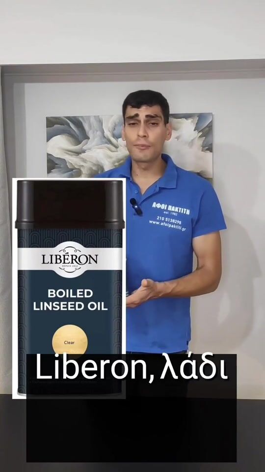 Liberon Boiled Linseed Oil 500ml