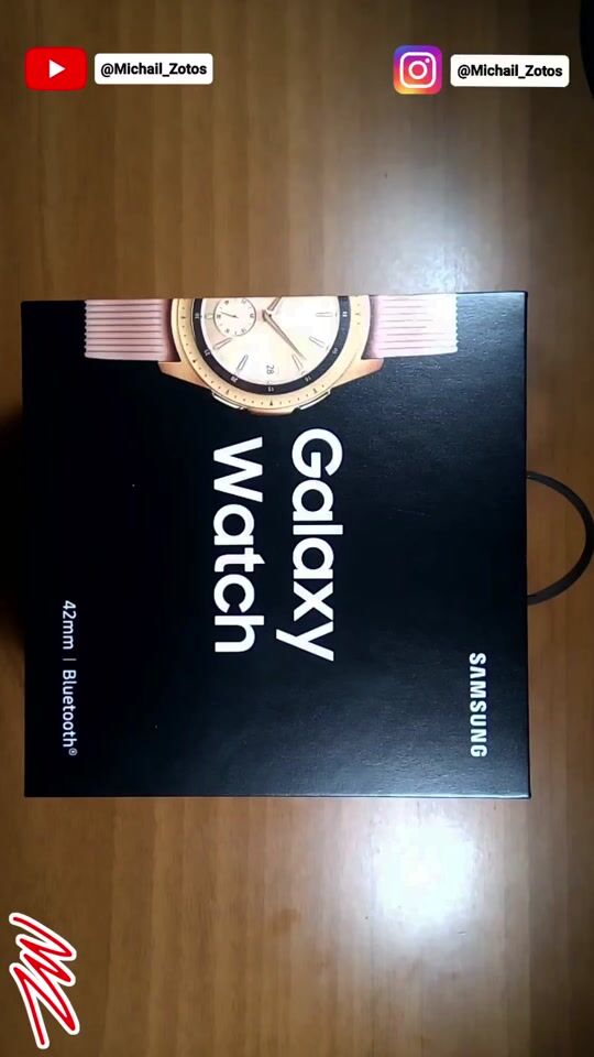 Auspacken: Samsung Galaxy Watch 42mm (Roségold)