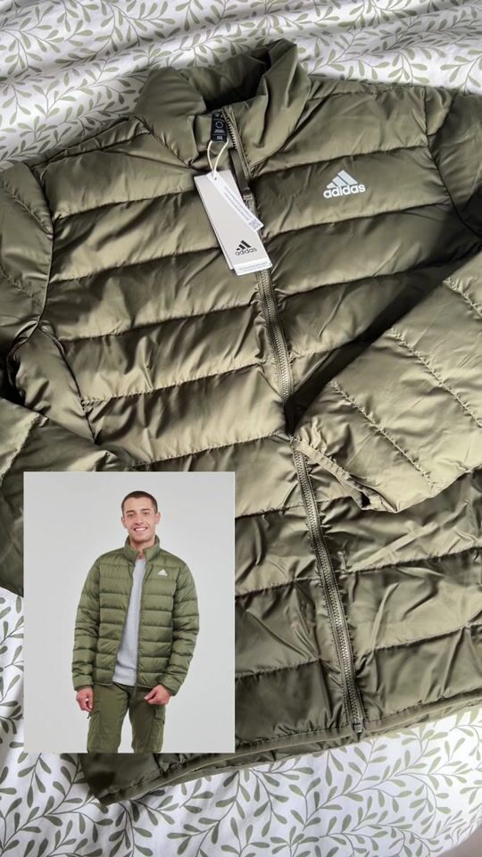 Men's lightweight Adidas puffer!