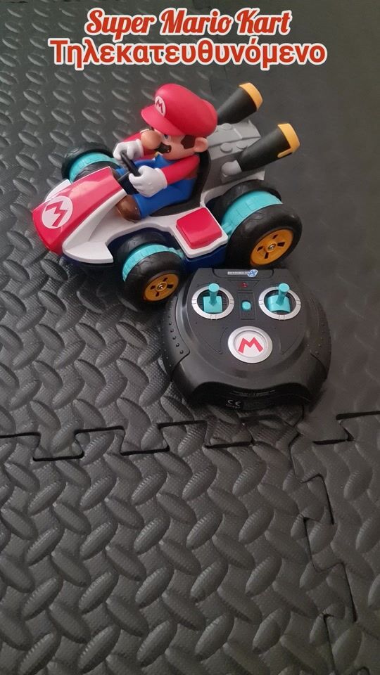 Super τηλεκατευθυνόμενο!!! Super Mario Kart!!!