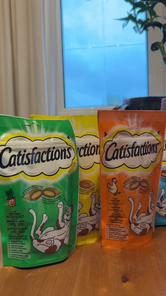 Catisfactions Delicious Snacks for Cats