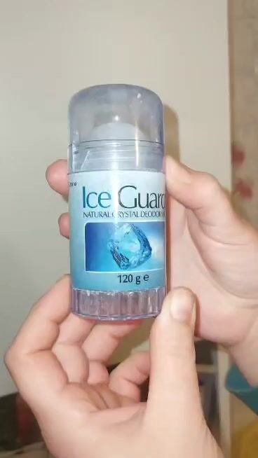 Baston de cristal pentru deodorant Optima Naturals Ice Guard 120gr