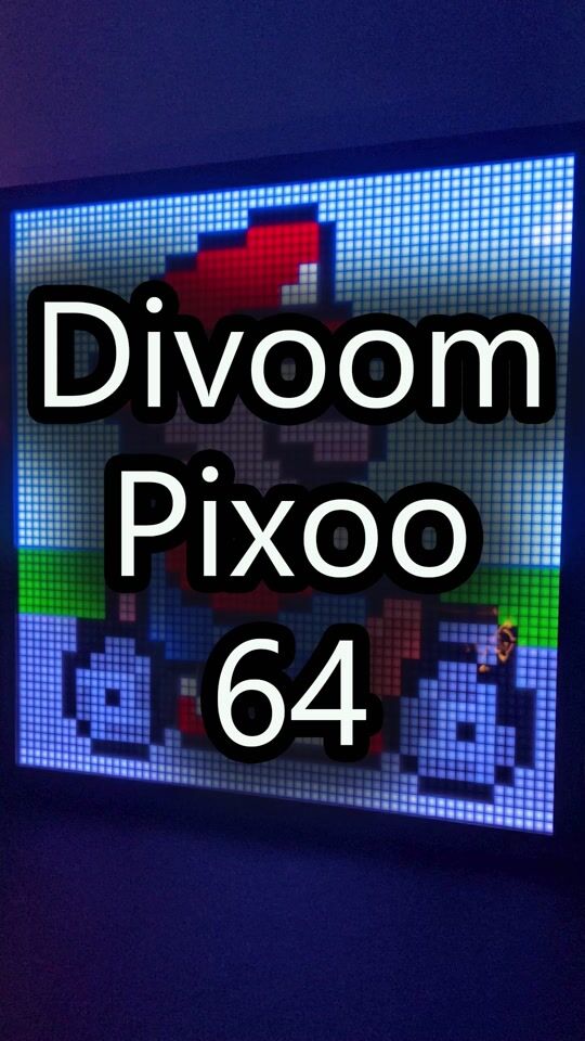 The Divoom Pixoo 64 is a way to level up your space