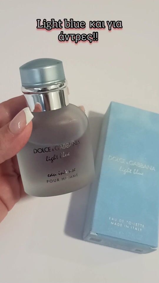 Dolce & Gabbana light blue for men!! ??