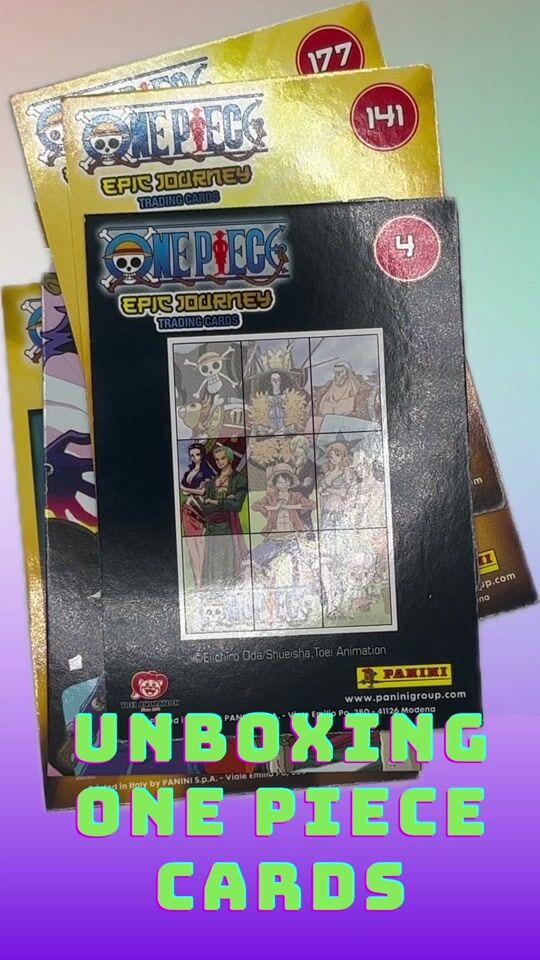 Unboxing - Panini One Piece 