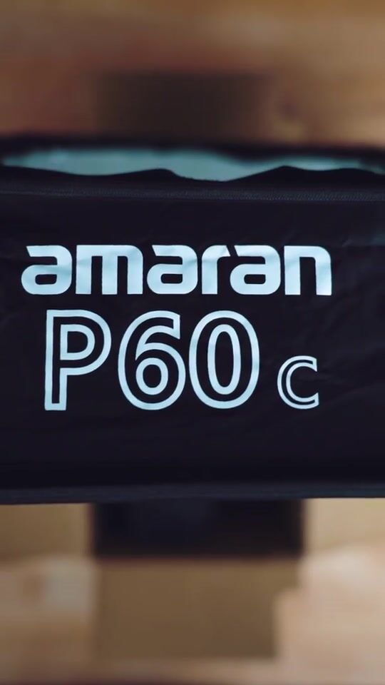 Looking for professional RGB lighting for your videos? Meet the Aputure Amaran P60C!
