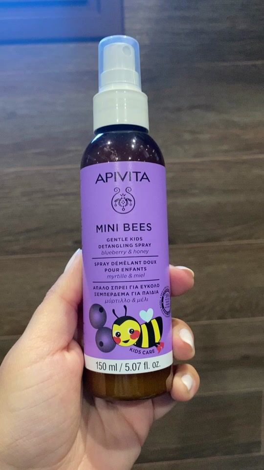 Apivita Παιδικό Conditioner Mini Bees με Μέλι για Εύκολο Χτένισμα σε Μορφή Spray , Χωρίς Ξέβγαλμα 150ml