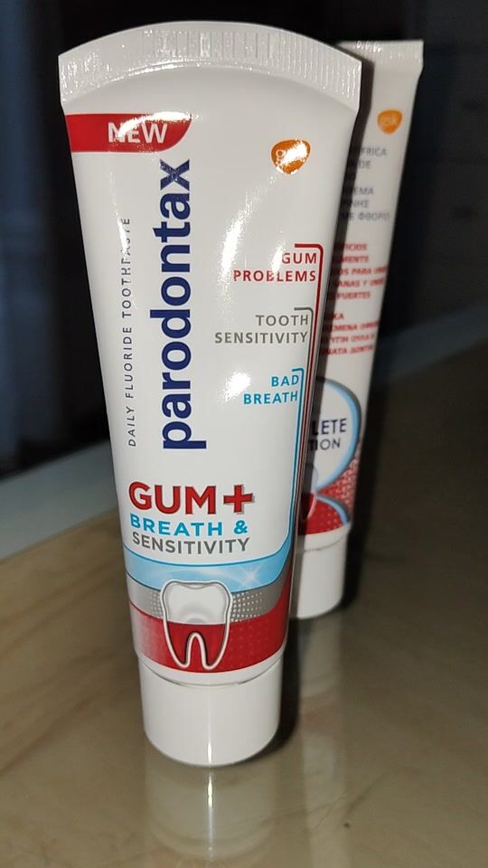 Αξιολόγηση για Parodontax Gum+ Breath & Sensitivity Οδοντόκρεμα για Ευαίσθητα Δόντια 75ml