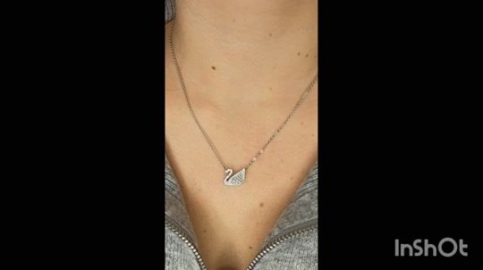 Swarovski Crystals Elegant Women's Necklace with Stopper.