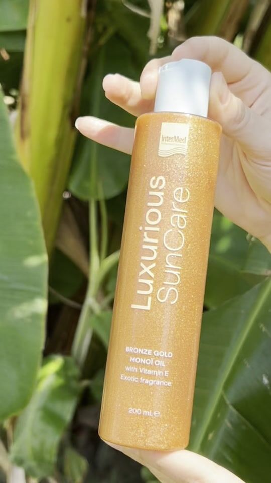 The most beautiful and gentle summer bronzer oil!