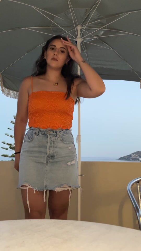 Καλοκαιρινό outfit 🌊🧡