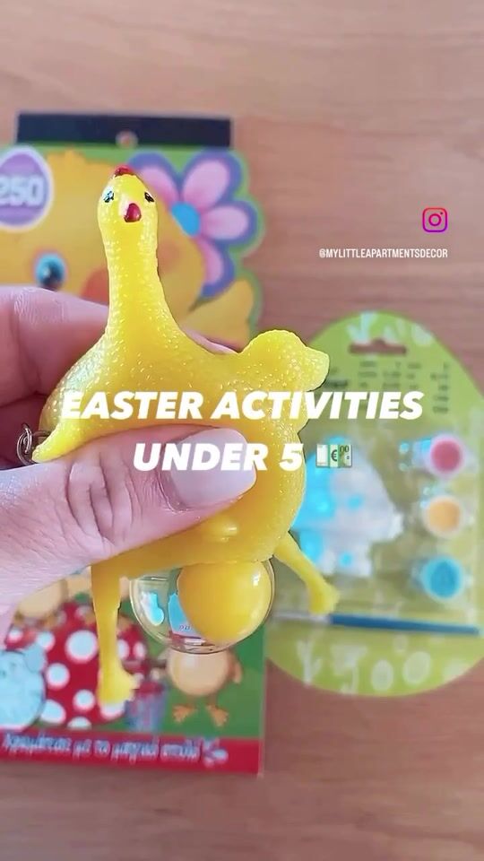 Easter activities under 5💶