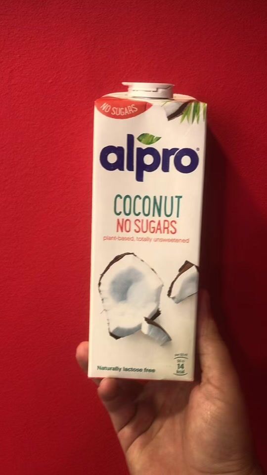 Alpro Kokosnuss Pflanzenmilch ohne zugesetzten Zucker 1000ml