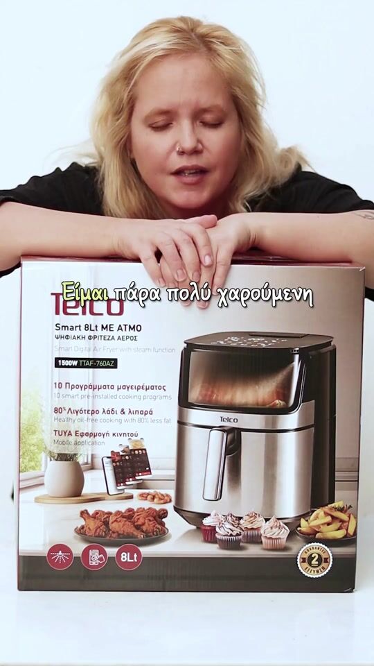 Unboxing Telco Airfryer 8 Lt 