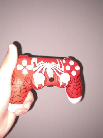 Doubleshock Spider Ασύρματο Gamepad για PS4 Κόκκινο