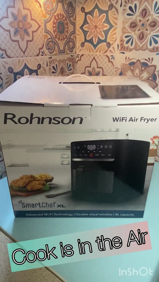 Koch ist jetzt in der Luft kocht mit Rohnson SmartChef XL R-2834