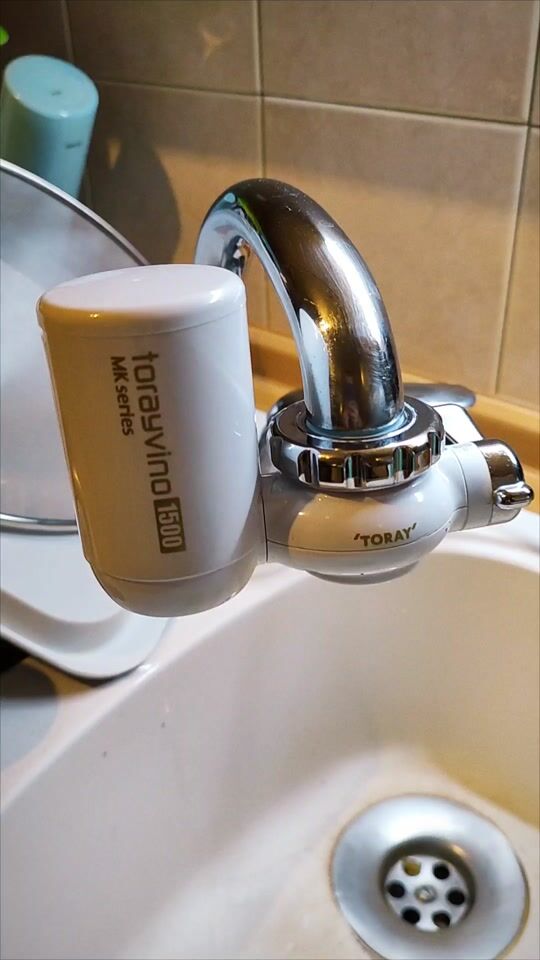 Filtrul final japonez pentru robinet pentru apă curată pentru bebeluși