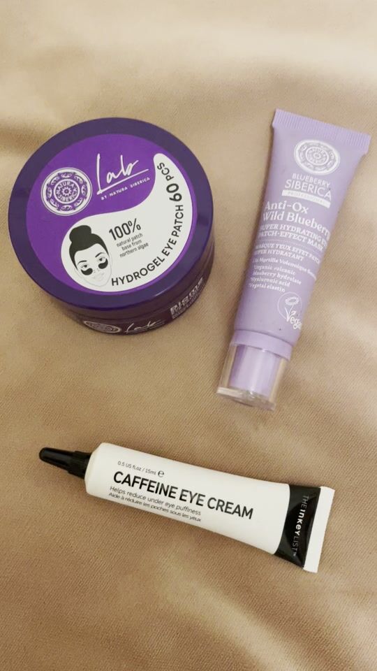 For tired eyes!