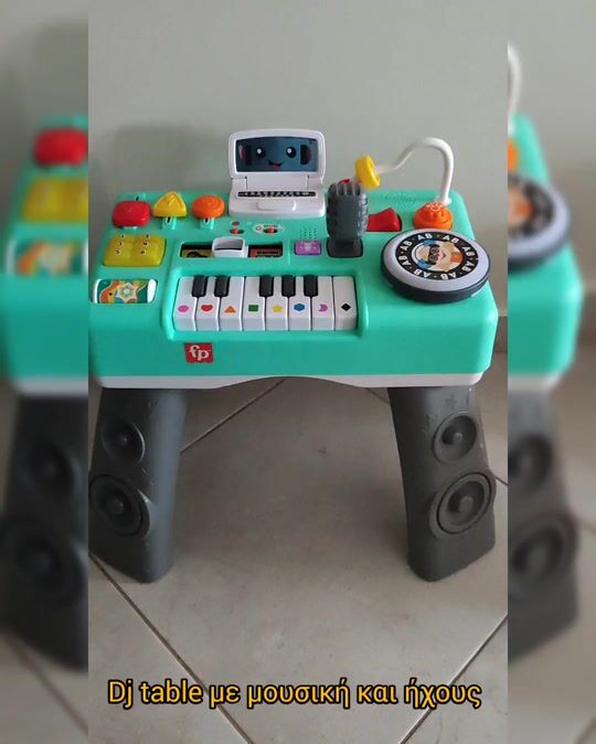 Masa DJ Fisher Price cu muzică și sunete