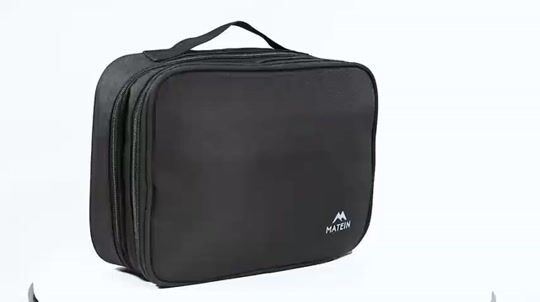 Matein 1225 Messenger Τσάντα Laptop Αδιάβροχη σε Μαύρο χρώμα