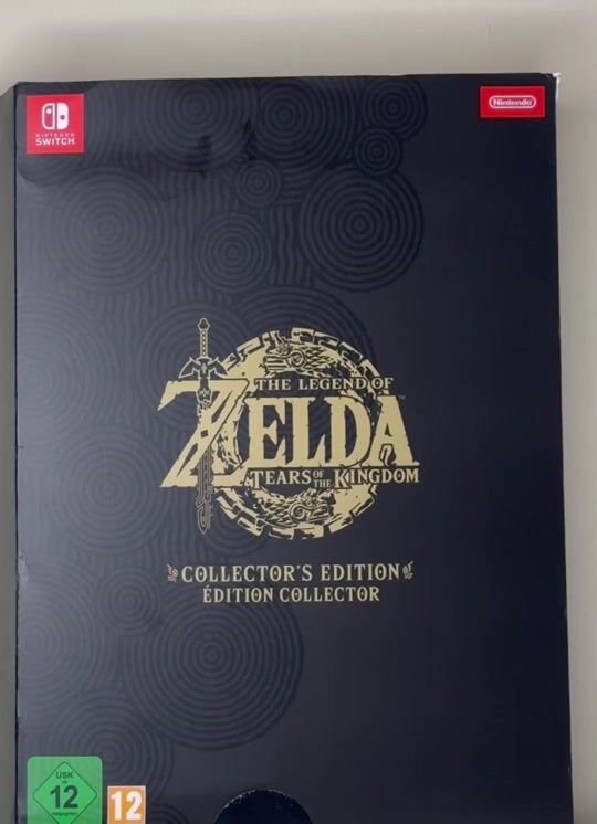 The Legend Of Zelda:Tears Of The Kingdom Collector's Edition Switch