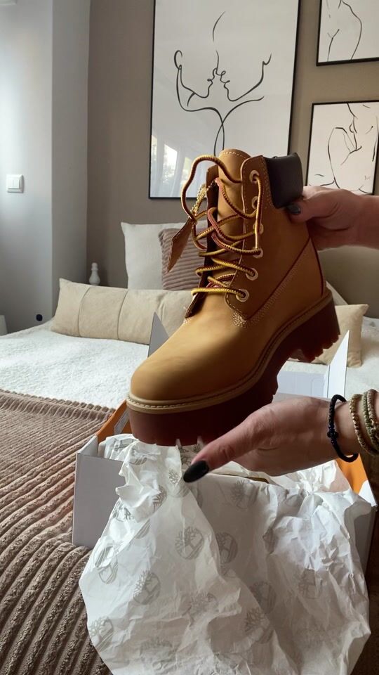 Unboxing all time classic timberland boots 🤎