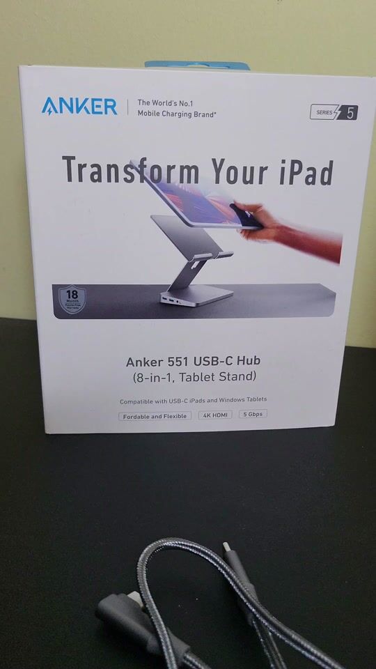 Anker 551 8-in-1 USB-C Hub & Tablet Stand Review