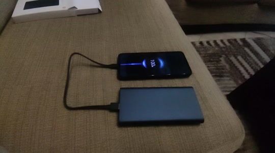 Αξιολόγηση για Xiaomi Power Bank 10000mAh 22.5W με 2 Θύρες USB-A και Θύρα USB-C Μπλε
