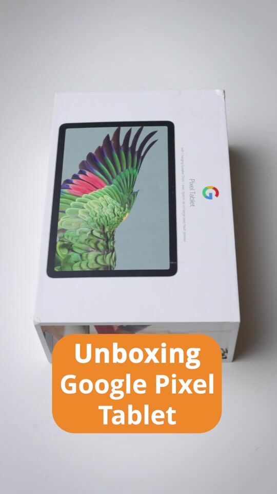 Unboxing Tablet Google Pixel
