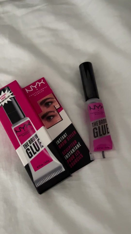 Unboxing: NYX brow gel glue 