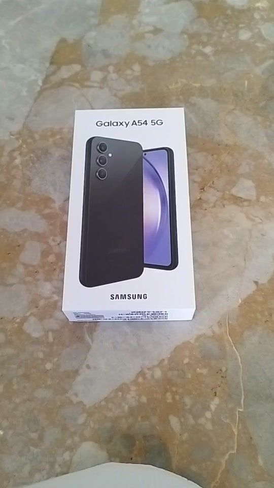 Auspacken des Samsung Galaxy A54