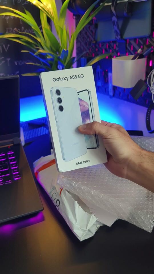 The Samsung Galaxy A55 5G has arrived!