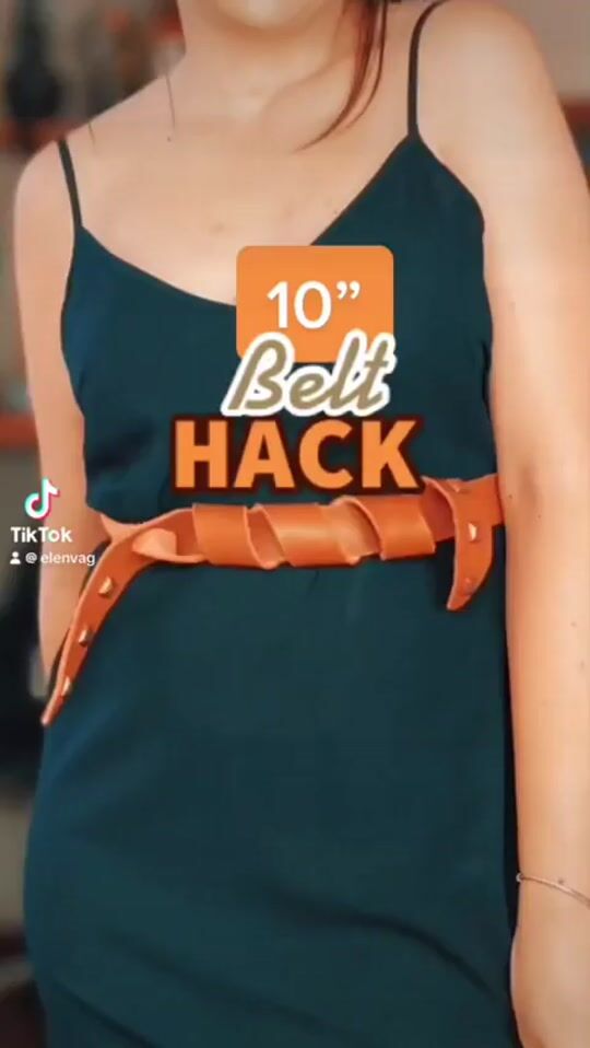 Fashion Hack: The Most Unique Way to Wear Your Belt