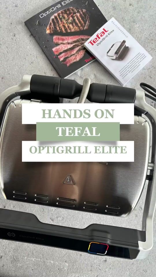 HANDS ON | Smart Tefal OptiGrill Elute Toaster Grill