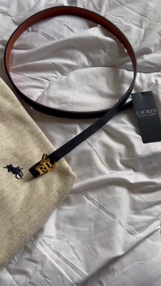 Ralph Lauren double-sided belt?