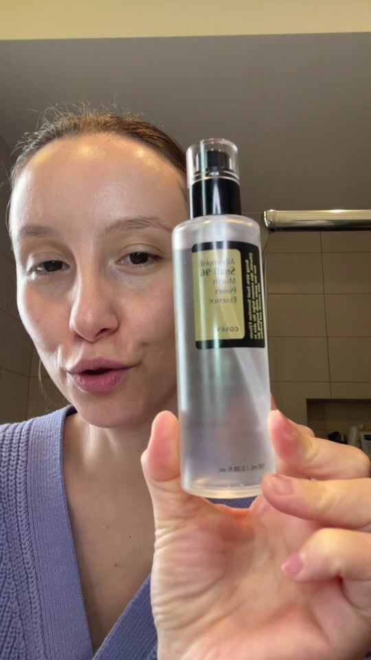 How to correctly apply the advanced snail mucin essence on your face!