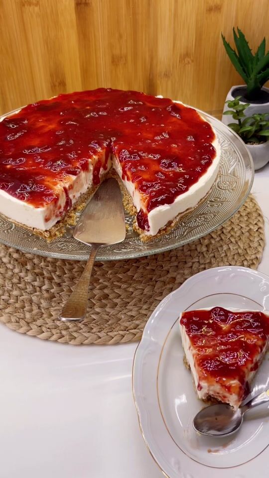 Εύκολο cheesecake 🍓