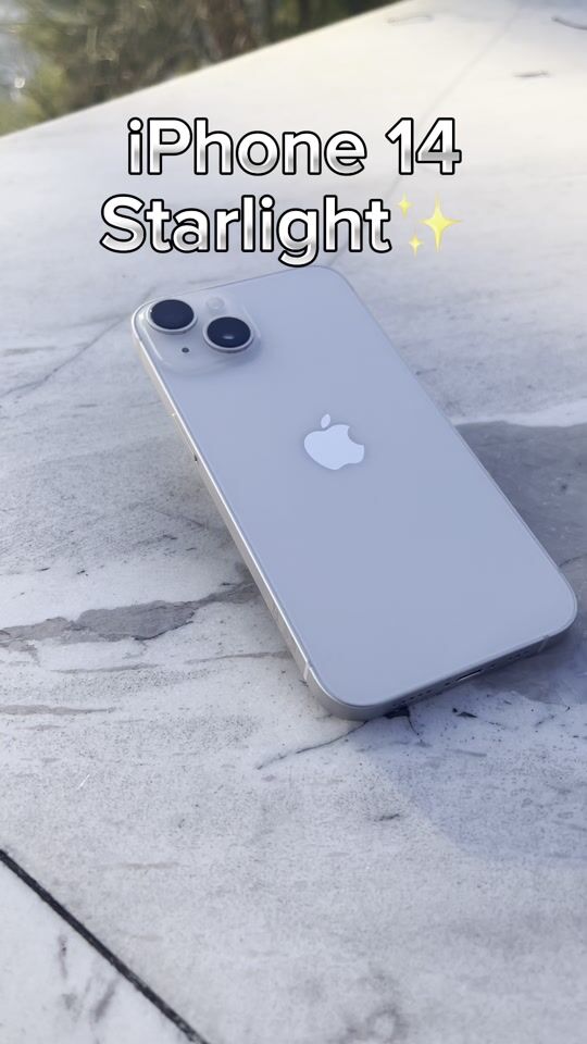 The iPhone 14 Starlight!
